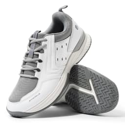 FitVille Tennis Shoes Wide Casual Sports Shoes for Men Breathable Racquetball Badminton Sneakers for All Court with Arch Support