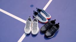 FitVille Tennis Shoes Wide Casual Sports Shoes for Men Breathable Racquetball Badminton Sneakers for All Court with Arch Support