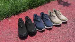 Wide Men'S Slip-On Running Shoes Lightweight Breathable Outdoor Casual Sports Walking Shoes Sneakers For Swollen Feet