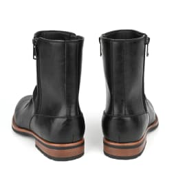Men's British Style Low-Heeled Retro Boots for Everyday Casual Wear