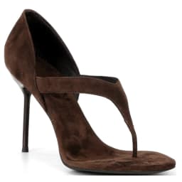 Shiny Patent Leather Cover Heels Flip Toe Sandals Sexy Pointed Toe Thin Heel Suede Custaomized New Arrivals Fashion Women Modern