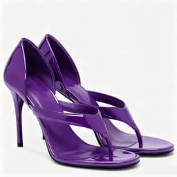 Shiny Patent Leather Cover Heels Flip Toe Sandals Sexy Pointed Toe Thin Heel Suede Custaomized New Arrivals Fashion Women Modern