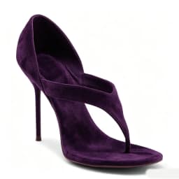 Shiny Patent Leather Cover Heels Flip Toe Sandals Sexy Pointed Toe Thin Heel Suede Custaomized New Arrivals Fashion Women Modern