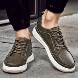 Man Elevator Sneakers Men's Sports Shoes Chunky Height Increase Insole  6CM