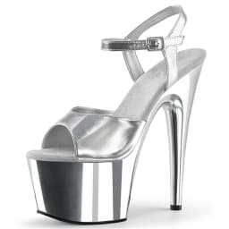 17cm Professional Dance Heels - Sexy Black Patent Peep Toe Stilettos w/ Red Platform & Ankle Strap for Latin Salsa Tango