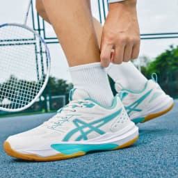 Men Tennis Shoes Breathable Mesh Professional Men Badminton Shoes Lightweight Volleyball Shoes Sport Anti-Slip Training Sneakers