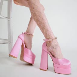 2024 Night Club CRYSTAL Women Pumps Shoes Fashion Platform Thick High Heel Ladies Sexy Stripper Party Sandals Footwear