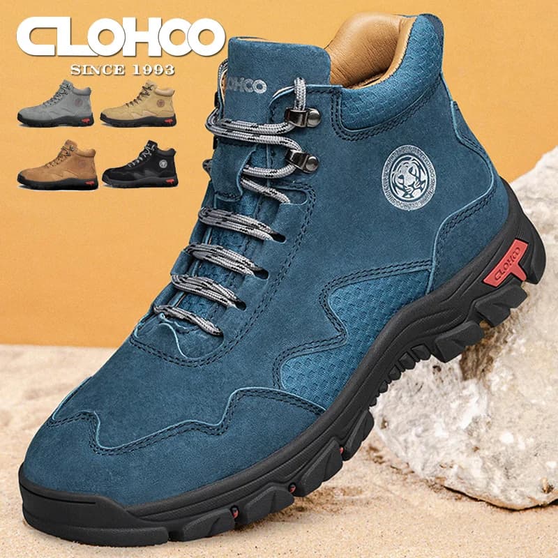 CLOHOOreal-Men's Casual Loafers, Kangaroo Clogs, Beggars, Scoshield