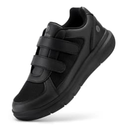 FitVille Extra Wide Men's Diabetic Shoes for Elder Orthopedics Feet Swollen Adjustable Walking Shoe Elderly Foot Pain Relief