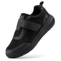 FitVille Extra Wide Men's Diabetic Shoes for Elder Orthopedics Feet Swollen Adjustable Walking Shoe Elderly Foot Pain Relief