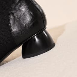【JOCHEBED HU】Handmade Brand Genuine Leather Women Ankle Boots Mid Heels Square Toe Autumn Winter Dress Party Lady 34-43