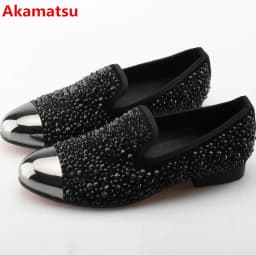 Brand braided leather shoes men formal blue loafers italian mens pointed toe dress shoes casual flats velvet slippers Oxfords