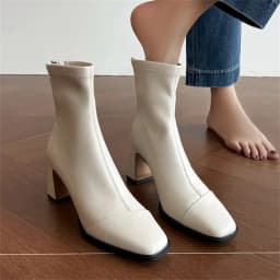 FEDONAS New Women Genuine Leather High Heels Ankle Boots Zipper Short Socks Boots Female Autumn Elegant Office Boots Boots