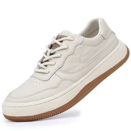 DIMANYU 2026 New Summer Men's Mesh Shoes Genuine Leather Fashion Lace-Up Casual Flat Non-Slip Sneakers Men