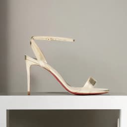 New Slim Heel Nude Sexy One-Piece High-Heeled Sandals with Feminine Temperament, French Women's Comfortable High-Heeled Shoes