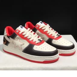A BATHING APE Original Classics Bape Sta Men Women Dropout Skate Shoes Fashion Casual Shoes Outdoor Platform Bear Shoes Sneakers