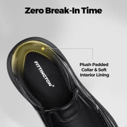 Fittington Men Causal Shoes Extra Wide Toe Loafers Fashion High Quality Slip-on Shoes for Men Comfort Walking With Arch Support