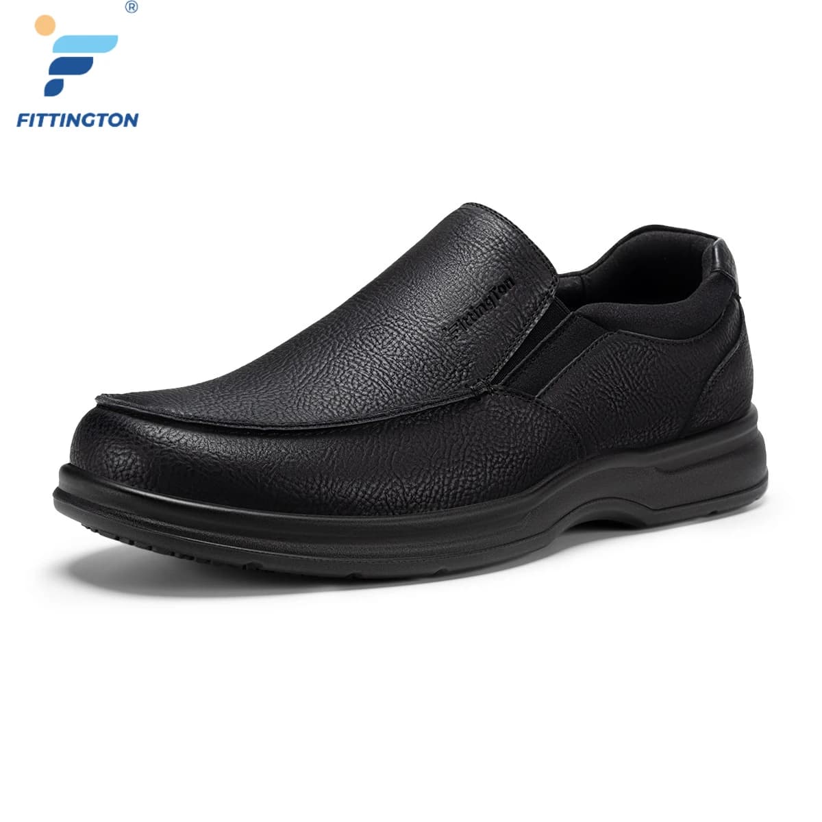 Fittington Men Causal Shoes Extra Wide Toe Loafers Fashion High Quality Slip-on Shoes for Men Comfort Walking With Arch Support