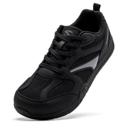 HOBIBEAR Wide Width Shoes Unisex Flexible Lightweight Lace Up Sneakers Cross Casual Walking Shoes