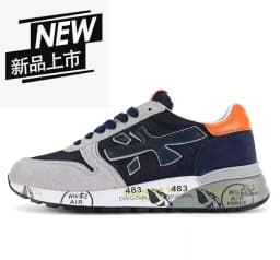 2026 New Fashion luxury platform casual shoes men's layer leather denim leather Migland Steven outdoor training ‮seohS premiataeS