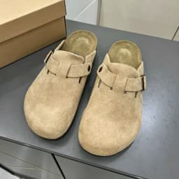 Premium Real Suede Leather Mule Clogs, All Gender Casual Footwear with Soft Cork Sole, Sizes 34 to 48 for Male & Female