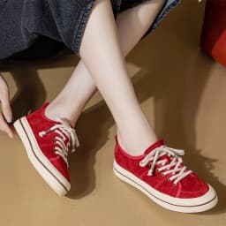 AIYUQI Genuine Leather Women Virtue Training Shoes 2026 Autumn New Platform Trainer Shoes Laces Breathable Sneakers For Women