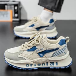 2026 Winter Spring Men's New Outdoor Mesh Sports Shoes Breathable Comfortable Soft Sole Casual Shoes Men Women Cotton Shoes