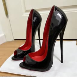 New 12cm Patent Leather Fish Mouth High Heels for Women with Pointed Toes, Thin Heels Shallow Mouth, sexy Socialite Single Shoes
