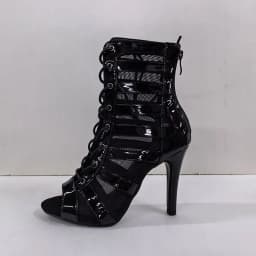 Women High Heels Peep Toe Ankle Boot Stilettos Jazz Dance Woman Shoes Ballroom Suede Sole Customizable Outdoor Sexy