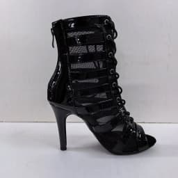 Women High Heels Peep Toe Ankle Boot Stilettos Jazz Dance Woman Shoes Ballroom Suede Sole Customizable Outdoor Sexy