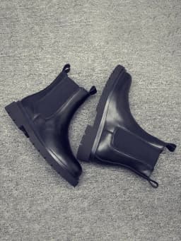 Men's Double Elastic Chelsea Boots