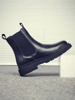 Men's Double Elastic Chelsea Boots