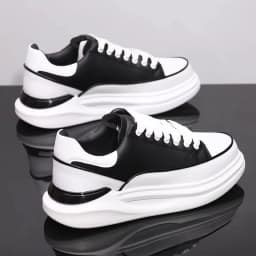 Brand men's shoes 2025 autumn lace-up couples casual sports shoes trendy sneakers luxury sports tennis shoes running shoes