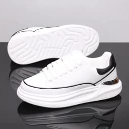 Brand men's shoes 2025 autumn lace-up couples casual sports shoes trendy sneakers luxury sports tennis shoes running shoes