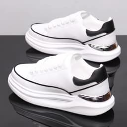 Brand men's shoes 2025 autumn lace-up couples casual sports shoes trendy sneakers luxury sports tennis shoes running shoes