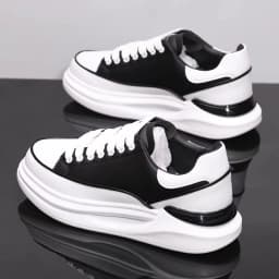 Brand men's shoes 2025 autumn lace-up couples casual sports shoes trendy sneakers luxury sports tennis shoes running shoes