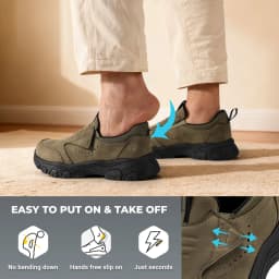 Fittington New Fashion Outdoor Men‘s Shoes Walking Shoes Wear Resisting Casual Sneakers Trekking Easy  to  Wear Footwear