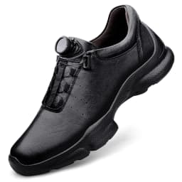 VIPOL Retro all-leather men's casual cowhide shoes, black sports shoes, top layer cowhide casual leather shoes