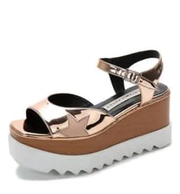 Women Casual Shoes Spring Lady Genuine Leather Casual Sneakers Running Sports Chunky Trainer Stars Breathable Platform Shoes