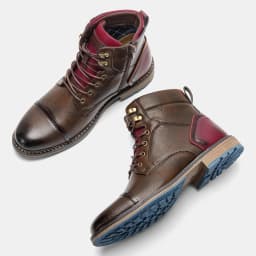 Men Boots Casual Brand Retro 2026 Fashion Comfortable Boots Leather