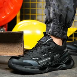 6KV Insulated Shoes Men Anti-Smash Anti Puncture Safety Shoes Men Boots Composite Toe Work Shoes Sneakers Security Lightweight
