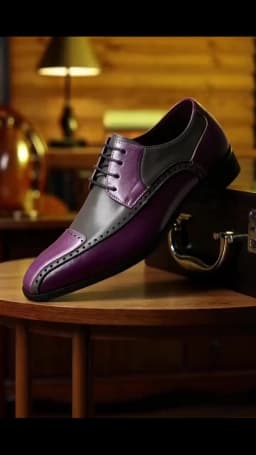 Classic Formal Oxford Shoes Handcrafted Men Dress Shoes Real Calfskin Leather Business Office Footwear