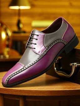Classic Formal Oxford Shoes Handcrafted Men Dress Shoes Real Calfskin Leather Business Office Footwear
