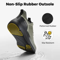 Fitville Men'S Walking Shoes Thick Soled Slip On Shoe Height Increasing Breathable Sneakers Wide Comfortable Outside&Work Shoe
