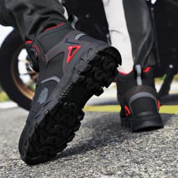 Professional Men's Motorcycle Boots Off-Road Racing Shoes Street Motorcycle Equipment Ultra-Fine Fiber Leather Boat