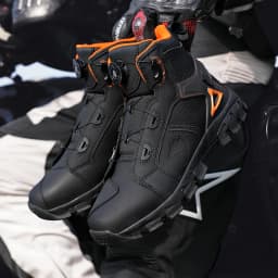Professional Men's Motorcycle Boots Off-Road Racing Shoes Street Motorcycle Equipment Ultra-Fine Fiber Leather Boat