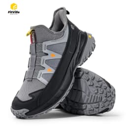 FitVille Men'S Extra Wide Sneakers Slip-On Shoes Comfortable Running Shoe Non-Slip Hiking With Arch Support For Swollen Feet