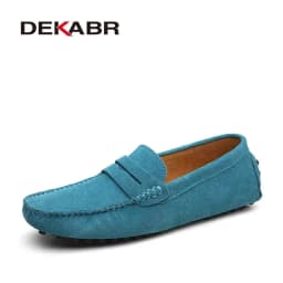 DEKABR New Arrival Men Driving Moccasins Genuine Leather Loafers Casual Fashion Wedding Men Footwear Large Size 38~49