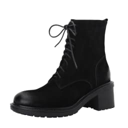 Hot Nubuck Women Boots Winter Retro and Old Lace-up Shoes Woman Short Boots Ankle Boots Thick Bottom Platform Shoes Cross-tied