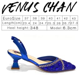 Pointed Toe Women Heels Shoes Bag Set PU Leather High Heel Pumps Matching Handbag for Wedding Party Daily Wear